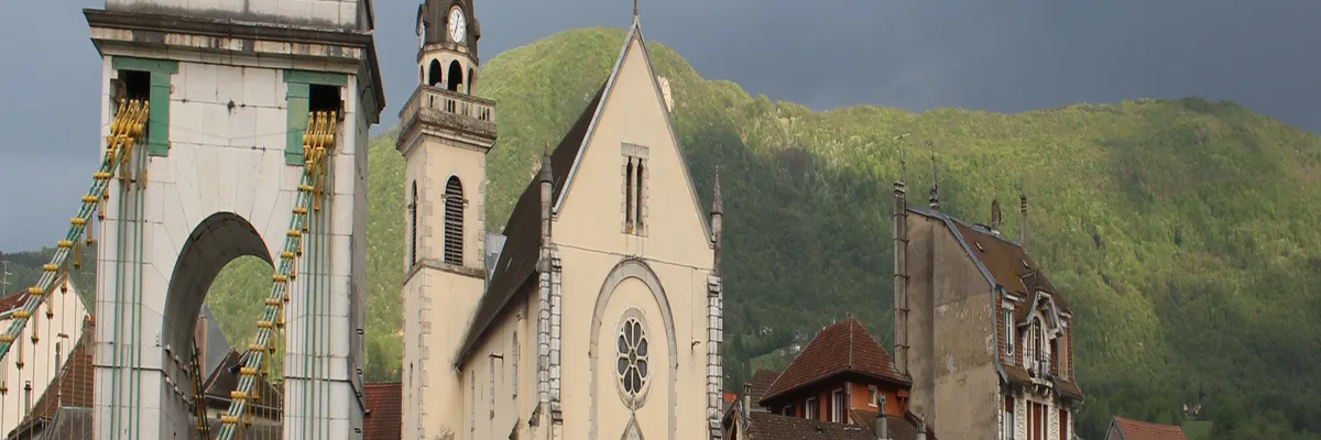 Image Monte escalier Seyssel